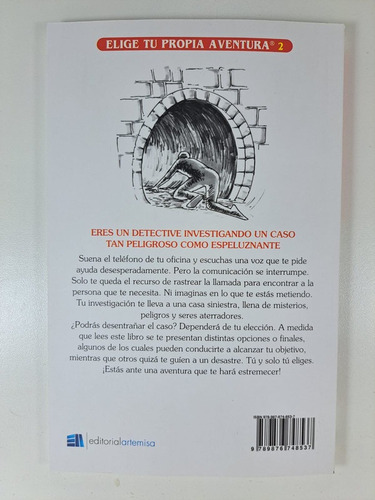 La Casa Del Peligro - Elige Tu Propia Aventura, de Montgomery, Raymond A.. Editorial Artemisa, tapa blanda en español