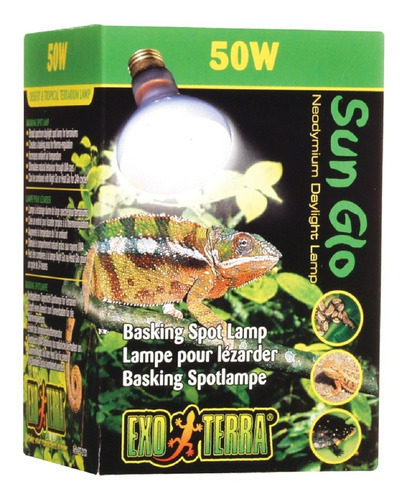 Foco Exo Terra Sun Glo  Neodynium De 50w Para Reptiles 