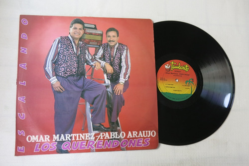 Vinyl Vinilo Lp Acetato Omar Martinez Pablo Araujo Escalando