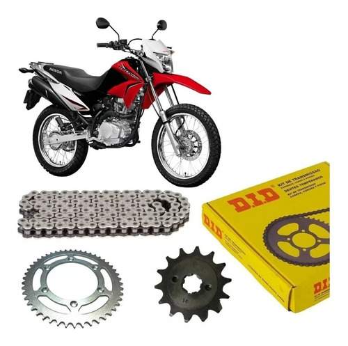 Kit Transmision Did Honda Bross Xr 125 L 17/50 Xr 150 Rpm