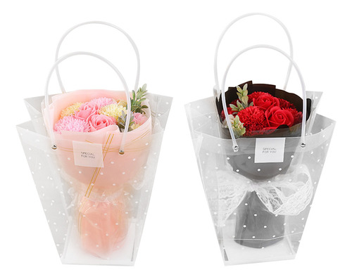 1 Ramo De Flores Con Jabón De Clavel, Creativo Y Práctico