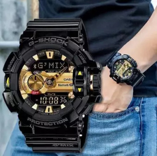 Relógio Casio G-shock Masculino Gba-400-1a9dr+n F+garantia