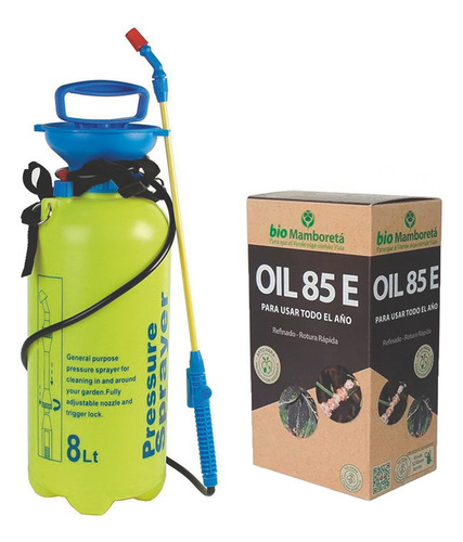 Pulverizador Garden Tools 8lts Con Mamboreta Oil 85 200cc