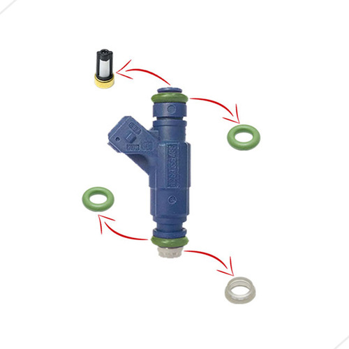 Filtro Bico Injetor Multi Point Kit Courier 1998 A 1999 Ds