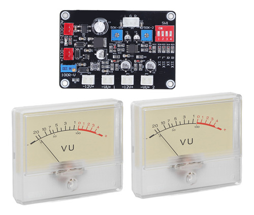 Amplificador De Potencia De Alta Precisión Vu Meter Preampli