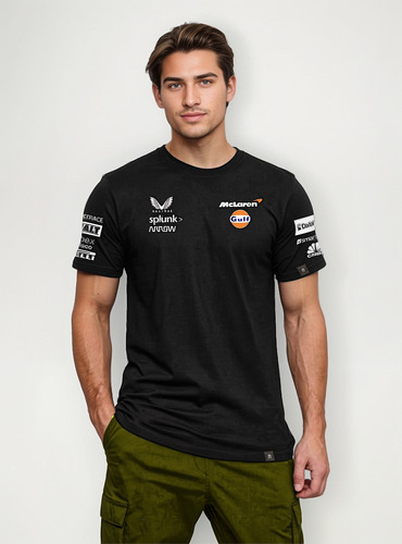 Polera F1 Mclaren Formula One Team Norris 4 F1 #9