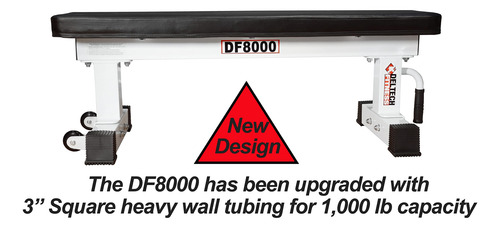 Deltech Fitness Df8000 Banco De Ejercicio Plano Capacidad