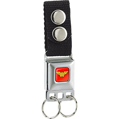 Keychain-wonder Woman Logo Full Color Red