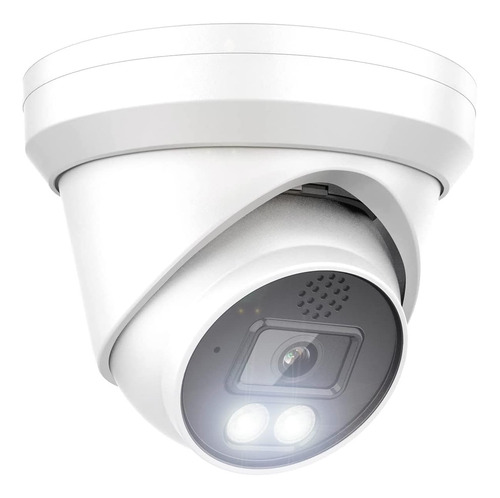 Câmera Ip Colorvu Turret Dome De Visão Colorida De 5 Mp Com