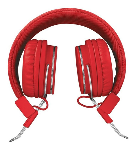Imagen 3 de 8 de Auricular Trust Foldable Ziva Rojos Plegables Headset
