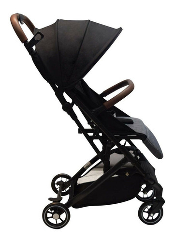 Imagen 2 de 3 de Cochecito de paseo Premium Baby Sevilla gris/negro con chasis color negro