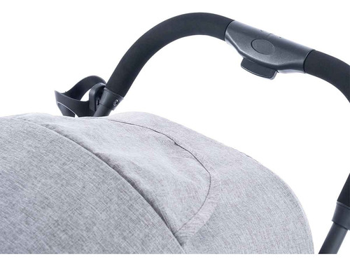 Carrinho De Bebê Vira Berço 6m+ Startravel Cinza Maxi Baby