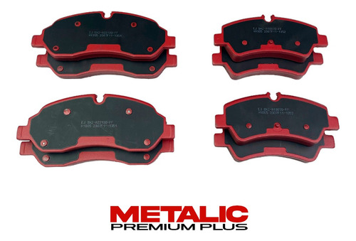 Pastillas De Freno Del + Tra Para Ford Transit Custom 20-23