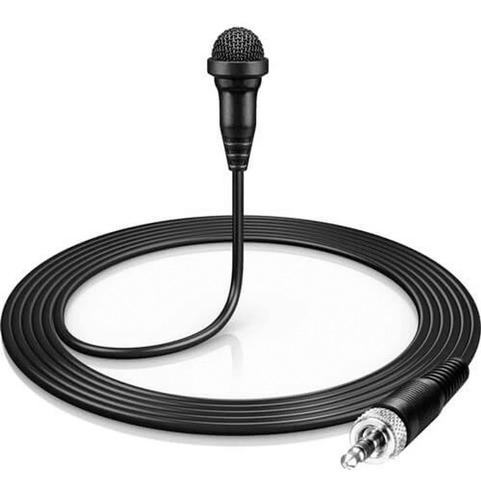 Sistema Microfone Lapela Sennheiser Avx-me2 Set Wireless Cor Preto