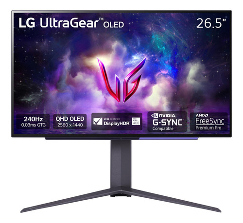 Monitor Gaming LG 27 Oled Ultragear Qhd 240hz Displayhdr Tru