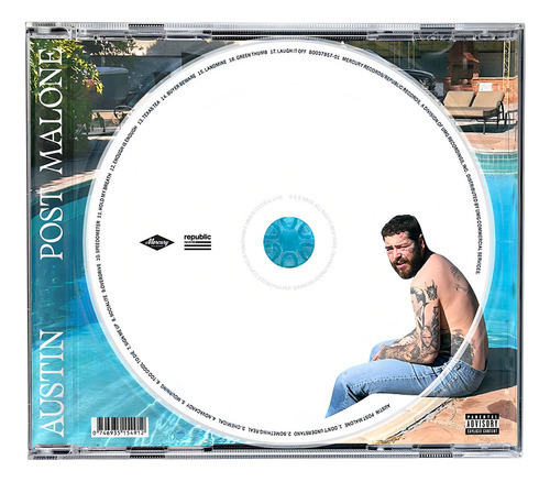 CD de Post Malone Austin
