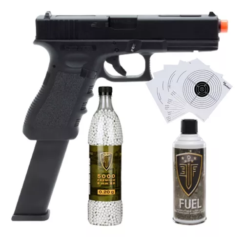  Elite Force Glock 18 C Gen3 GBB Blowback 6 mm BB Pistola de  airsoft, color negro : Deportes y Actividades al Aire Libre