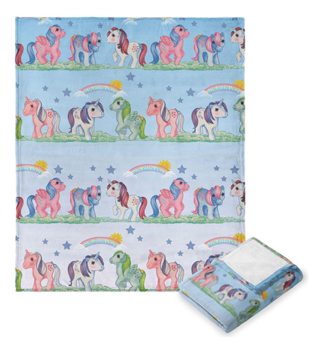 Northwest Hasbro My Little Pony, Arcoíris Retro, Manta Con T