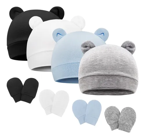 Gorros y guantes para bebes hotsell