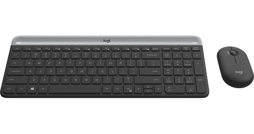 Imagen 7 de 10 de Teclado + Mouse Inalambrico Logitech Mk470 Slim Minimalista