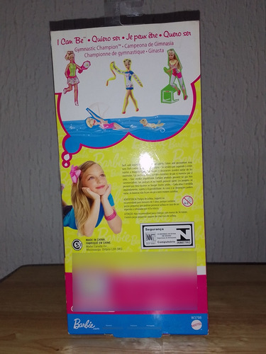 Barbie I Can Be Olympic Gymnast Puedo Ser Gimnasta Olímpica (Usado)