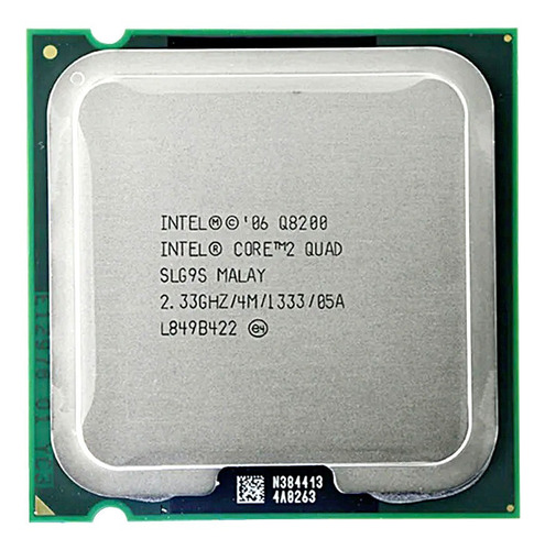 10 Processador Core 2 Quad Q8200 775 Games Leves Gammer (Usado)