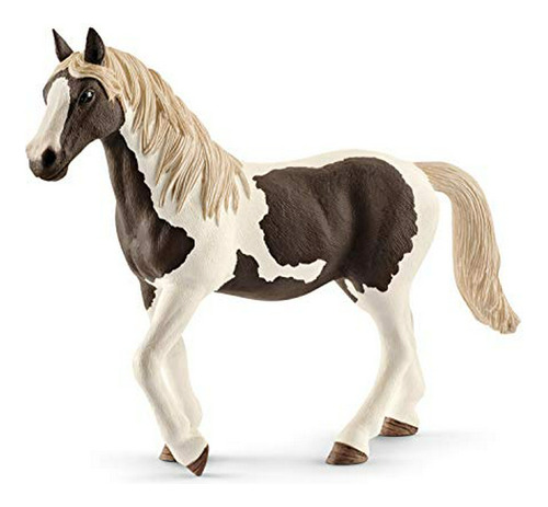 Figura Caballo Pinto Realista,  Farm World.