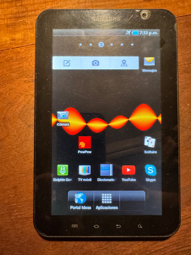 Tablet Samsung Galaxy Tab Gt-p1000l (impecable) C/cargador. Blanco (Usado)