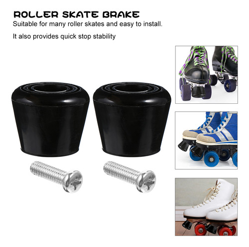 1 Juego De Alfombrillas De Freno Para Patines
