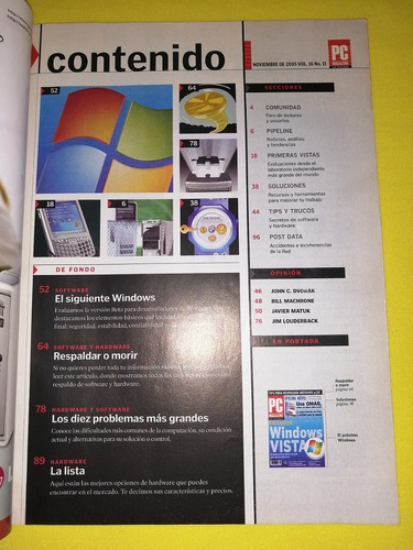 Revista Pc Magazine En Español Año 16 Numero 11 (Usado)