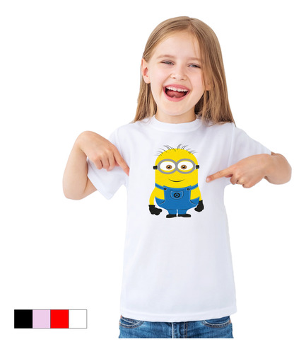 Playera Infantil Colores Minnios #6