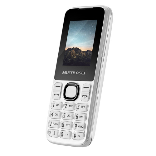 Celular New Up Dual Chip Com Câmera E Bluetooth Mp3 Branco M