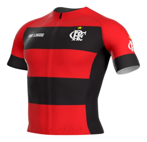 Camisa De Ciclismo Time Flamengo Ert New Elite Corte A Laser