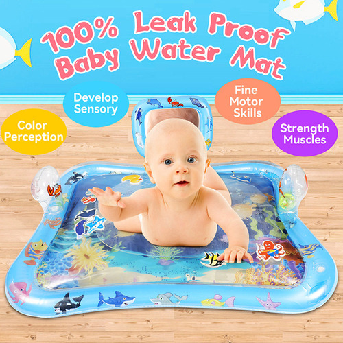 A Cushion Time Tummy For Niño, Agua, Bebé, Juega Con