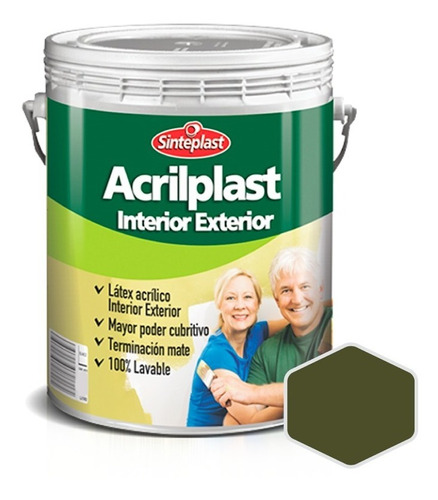 Acrilplast | Exterior/interior | +6 Colores | 20lt