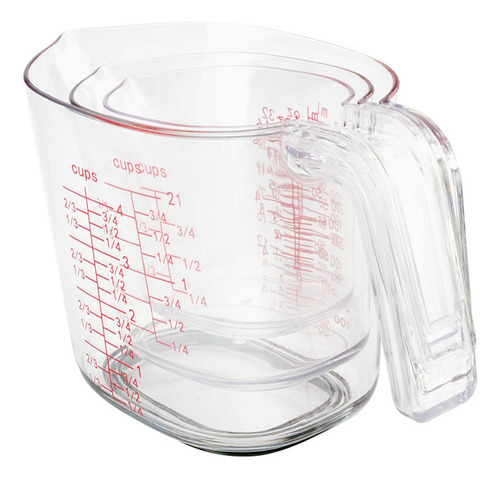 Juego De Tazas Medidoras Con Báscula Y Mango, Jarra