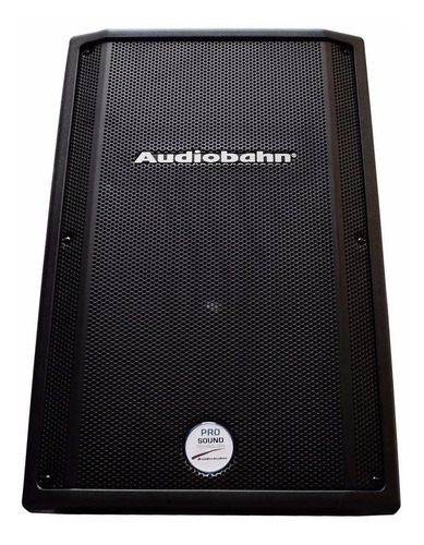 Bocina Audiobahn ASD15AC con bluetooth negra 127V 