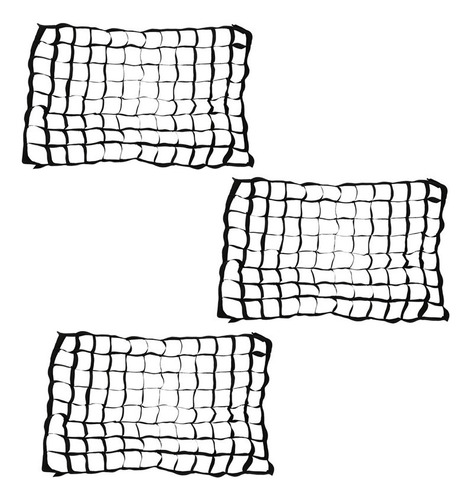 3 X 50 X 70 Cm Softbox Umbrella Photo Grid
