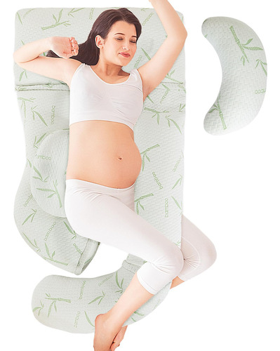 Balapet Almohadas De Embarazo Para Dormir (blanco)