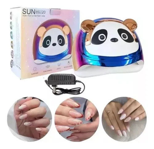 Lampara Secado De Uñas Semi/acrílico Oso Tornasol Uv Led