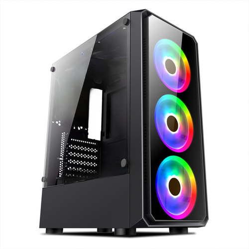 Gabinete Gamer Jalatec Jt-lx76 Atx Tg Argb