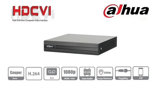 Kit 8 Camaras Bullet 2mp 4 Audio Dvr 1080p Lite Disco 1tb