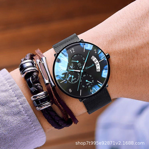 Reloj Mecánico Automático Ultrafino Para Hombre