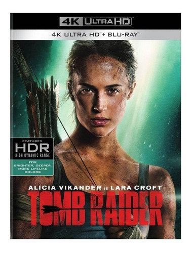 Tomb Raider 4k 2 Blu Ray Nuevo En Stock Importado