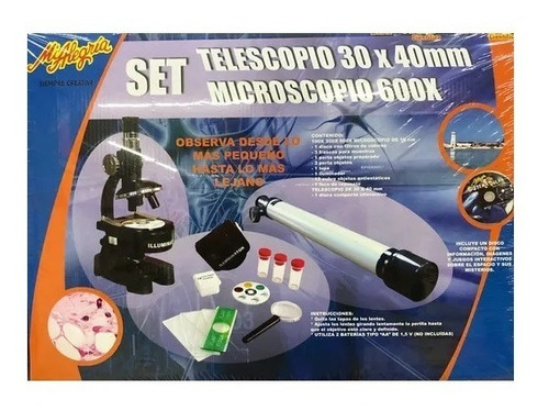 Set Telescopio Y Microscopio De Mi Alegría Sku 5517