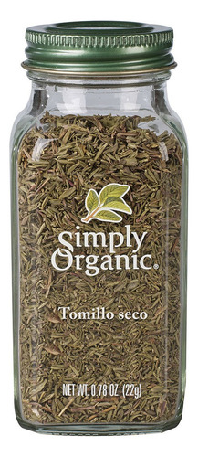 Tomillo Simply Organic 22g