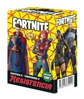 Cartas Fortnite Caja 24 Resistencia Cap 3 Temporada 2