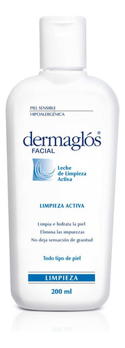 Leche De Limpieza Dermaglós Facial Para Piel Sensible 200 ml