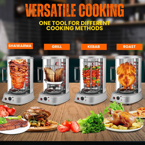 Parrilla Vertical Flexzion Para Horno Shawarma Kebab