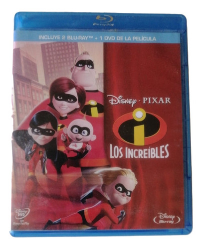 Los Increíbles Bluray Ed Especial 3 Discos- Full Hd)